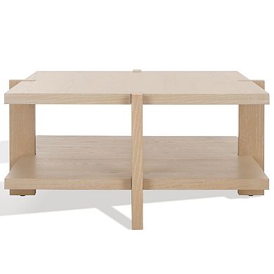 Safavieh Quigley Round Coffee Table with Storage