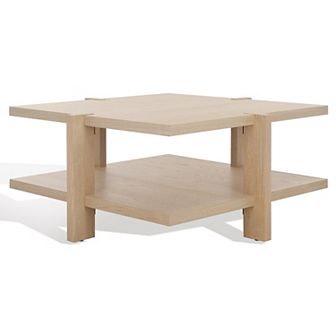 Safavieh Quigley Round Coffee Table with Storage