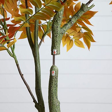 Nearly Natural 6-ft. Artificial Autumn Sumac Tree