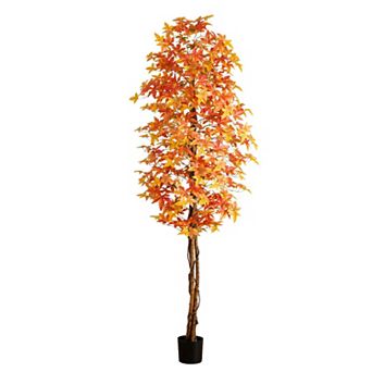 Nearly Natural 9-ft. Artificial Deluxe Maple Fall Tree