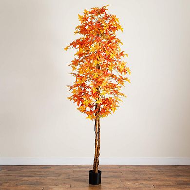 Nearly Natural 9-ft. Artificial Deluxe Maple Fall Tree