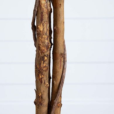 Nearly Natural 8-ft. Artificial Autumn Deluxe Maple Tree