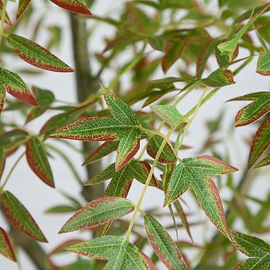nearly natural 7-ft. Artificial Autumn Nandina Tree