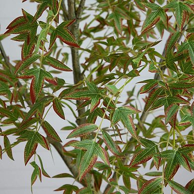nearly natural 7-ft. Artificial Autumn Nandina Tree