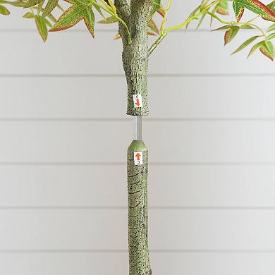 nearly natural 5-ft. Artificial Autumn Nandina Tree