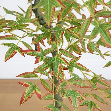 nearly natural 4-ft. Artificial Autumn Nandina Tree