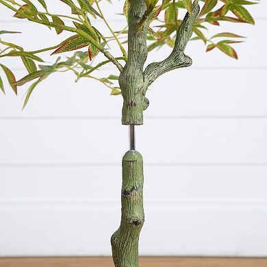 nearly natural 4-ft. Artificial Autumn Nandina Tree