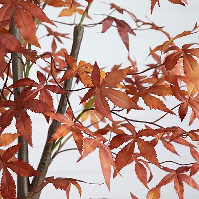 nearly natural 7-ft. Artificial Japanese Maple Fall Tree
