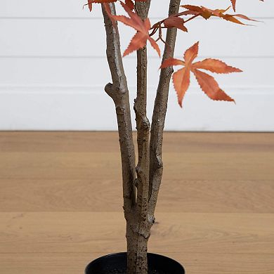 nearly natural 5-ft. Artificial Japanese Maple Fall Tree