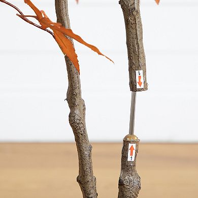 nearly natural 4-ft. Artificial Japanese Maple Fall Tree