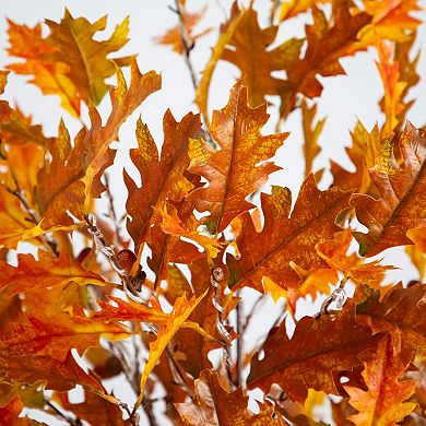 nearly natural 6-ft. Pre-Lit Artificial Autumn Maple Tree with 300 LED Lights