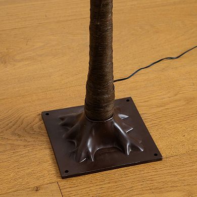nearly natural 4-ft. Pre-Lit Minimalist Artificial Autumn Maple Tree with LED Lights
