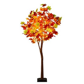 nearly natural 5-ft. Pre-Lit Artificial Maple Tree with 270 LED Lights