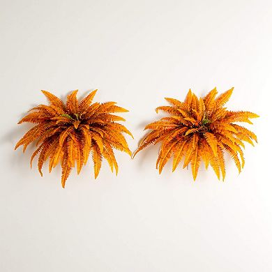 Nearly Natural 48-Inch Artificial Boston Fern Set of 2
