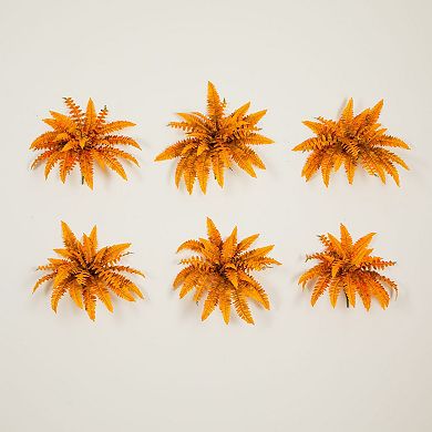 Nearly Natural 19-Inch Artificial Boston Fern 6-Piece Set