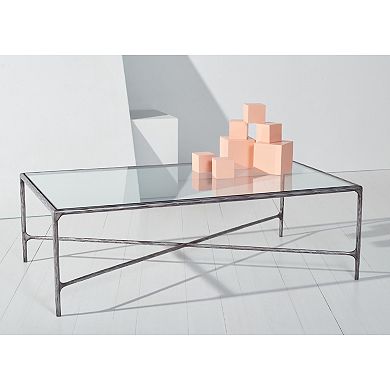 Safavieh Jessa Round Coffee Table with Open Shelf