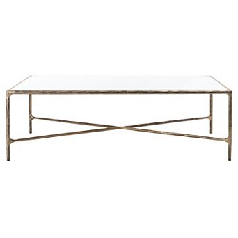 Safavieh Jessa Round Coffee Table with Open Shelf