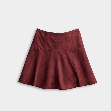 Petite LC Lauren Conrad Paneled Mini Skirt