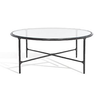 Safavieh Jessa Round Coffee Table with Open Shelf