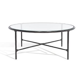 Safavieh Jessa Round Coffee Table with Open Shelf