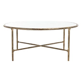 Safavieh Jessa Round Coffee Table with Open Shelf