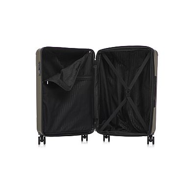 IZOD US Army 3-Piece Lightweight Expandable Hard Shell Spinner Wheel Luggage Set