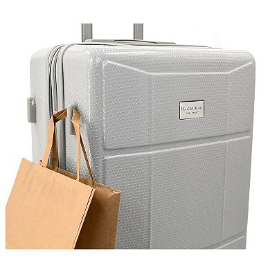 IZOD 3-Piece Lightweight Expandable Hard Shell Spinner Wheel Luggage Set