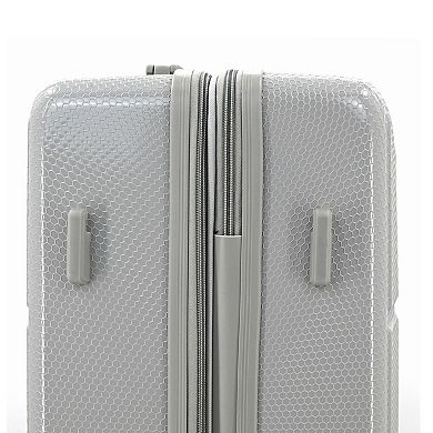 IZOD 3-Piece Lightweight Expandable Hard Shell Spinner Wheel Luggage Set