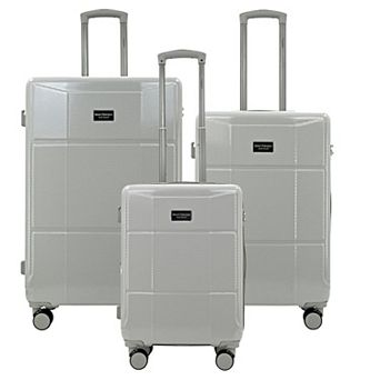 IZOD 3 pc Lightweight Expandable Hard Shell Spinner Wheel Luggage Set