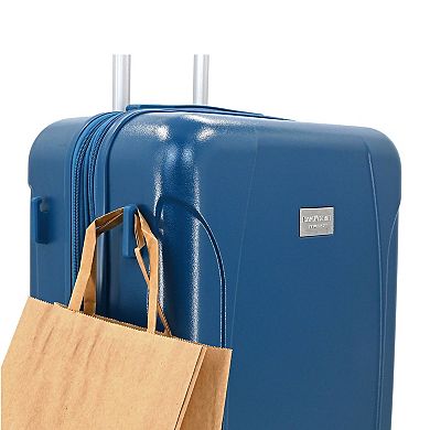 IZOD 3-Piece Lightweight Expandable Hard Shell Spinner Wheel Luggage Set