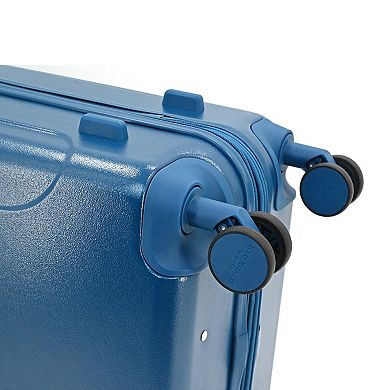 IZOD 3-Piece Lightweight Expandable Hard Shell Spinner Wheel Luggage Set