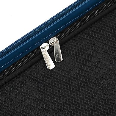 IZOD 3-Piece Lightweight Expandable Hard Shell Spinner Wheel Luggage Set