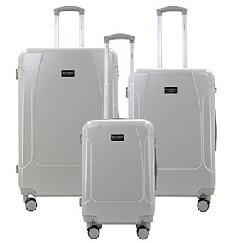 IZOD 3 pc Lightweight Expandable Hard Shell Spinner Wheel Luggage Set