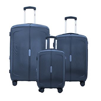 IZOD Mateo 3 pc Hardside Spinner Luggage Set