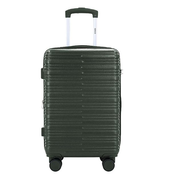 IZOD 20-Inch Carry-On Hardside Spinner Luggage