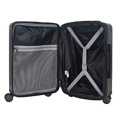 IZOD Isla 3-Piece Lightweight Hard Shell 360 Degree Spinner Wheel Luggage Set