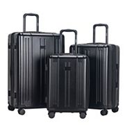 Isaac Mizrahi 3-Piece Lightweight Expandable Hard Shell Spinner
