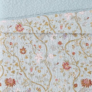 Style 212 Floral Quilt Set