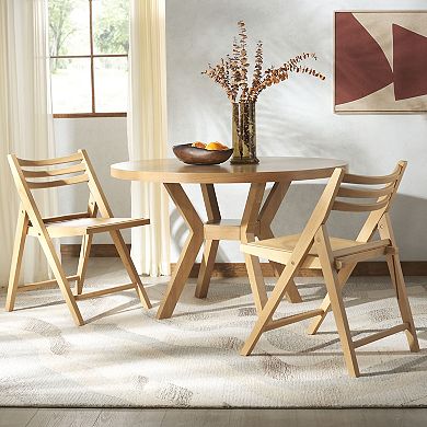 Safavieh Jacie Wood Folding Chair Set of 2