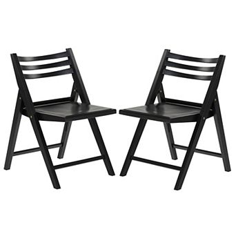 Safavieh Jacie Wood Folding Chair Set of 2