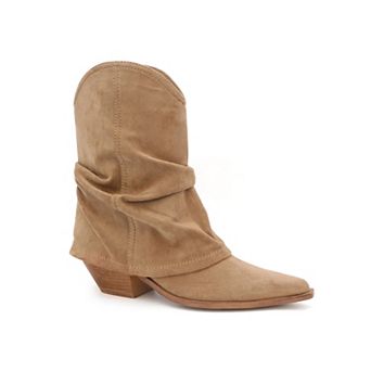 Yoki Avery-12 Women's Slouch Foldover Booties
