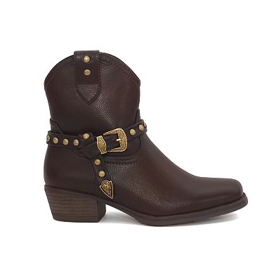 Yoki Krizel-06 Women's Ankle Buckle Booties