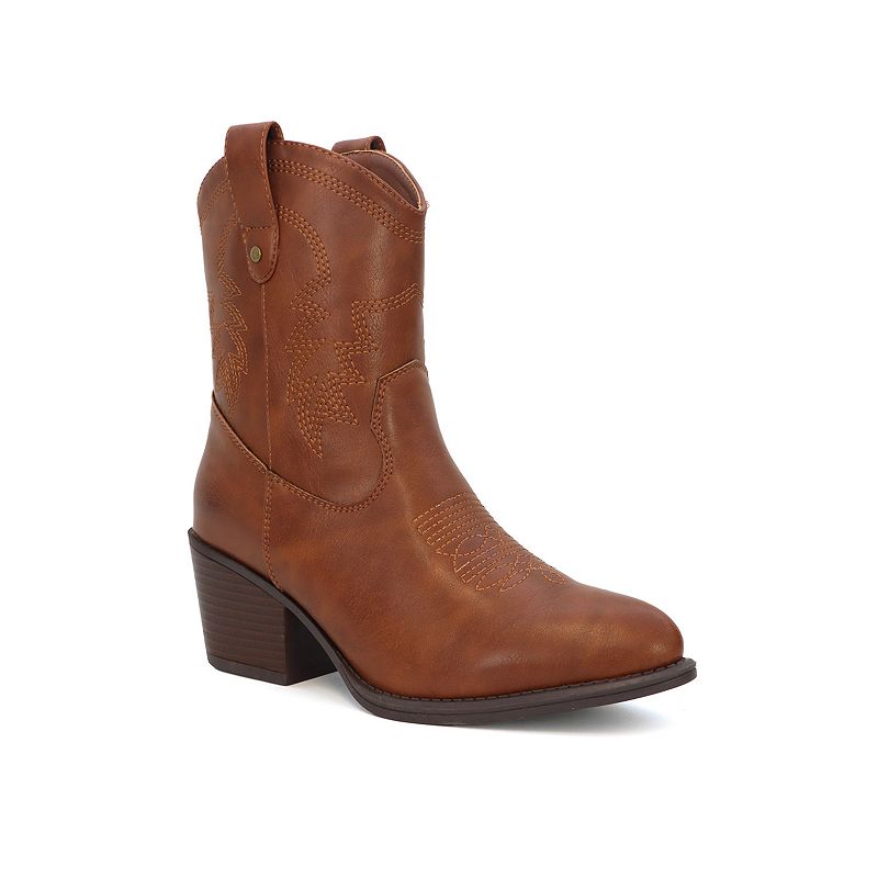 Yoki Gayle-88 Women's Short Western Boots,