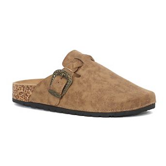 Yoki Gila-166 Women's Braid & Buckle Slip-On Clogs