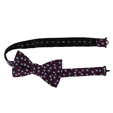 Ascentix Metallic Flowers and Leaves Bowtie