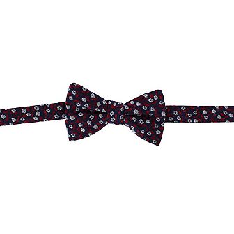 Ascentix Metallic Flowers and Leaves Bowtie
