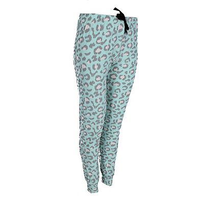 Roll Outta Bed Women's Leopard Jogger Lounge Pants