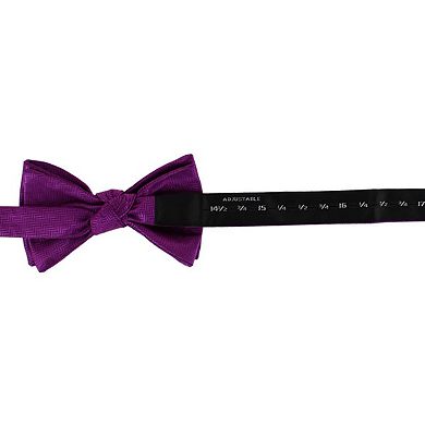 Ascentix Etched Herringbone Twist Bowtie