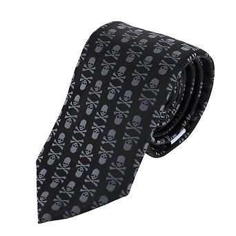 Ascentix Skull and Crossbones Necktie