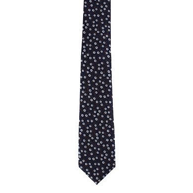 Ascentix Metallic Flowers and Leaves Necktie